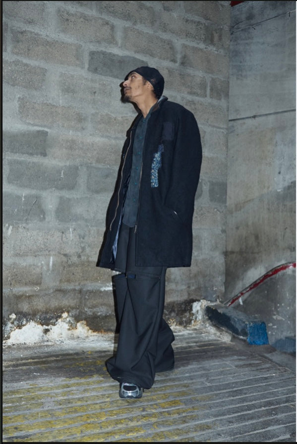 FW25 ZIPPER MILITARY GABARDINE PANTS