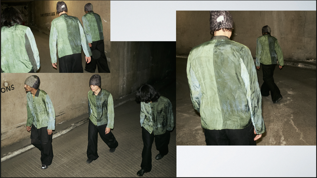 FW25 JAPANESE SILK BOX PAJAMA SHIRT