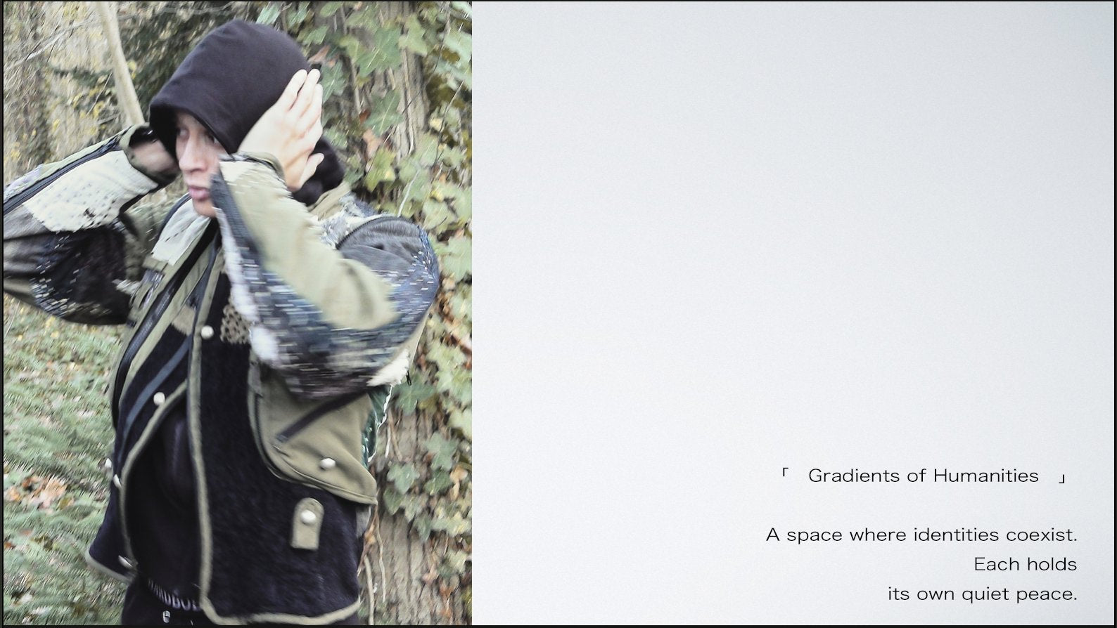 FW25 PATCHWORK REMOVABLE ZIPPER JACKET