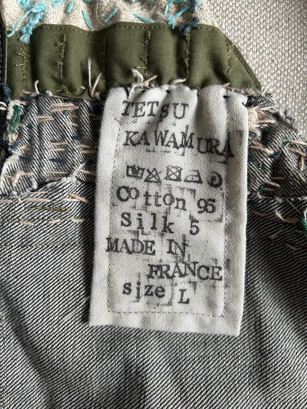 FW25 PATCHWORK REMOVABLE ZIPPER JACKET