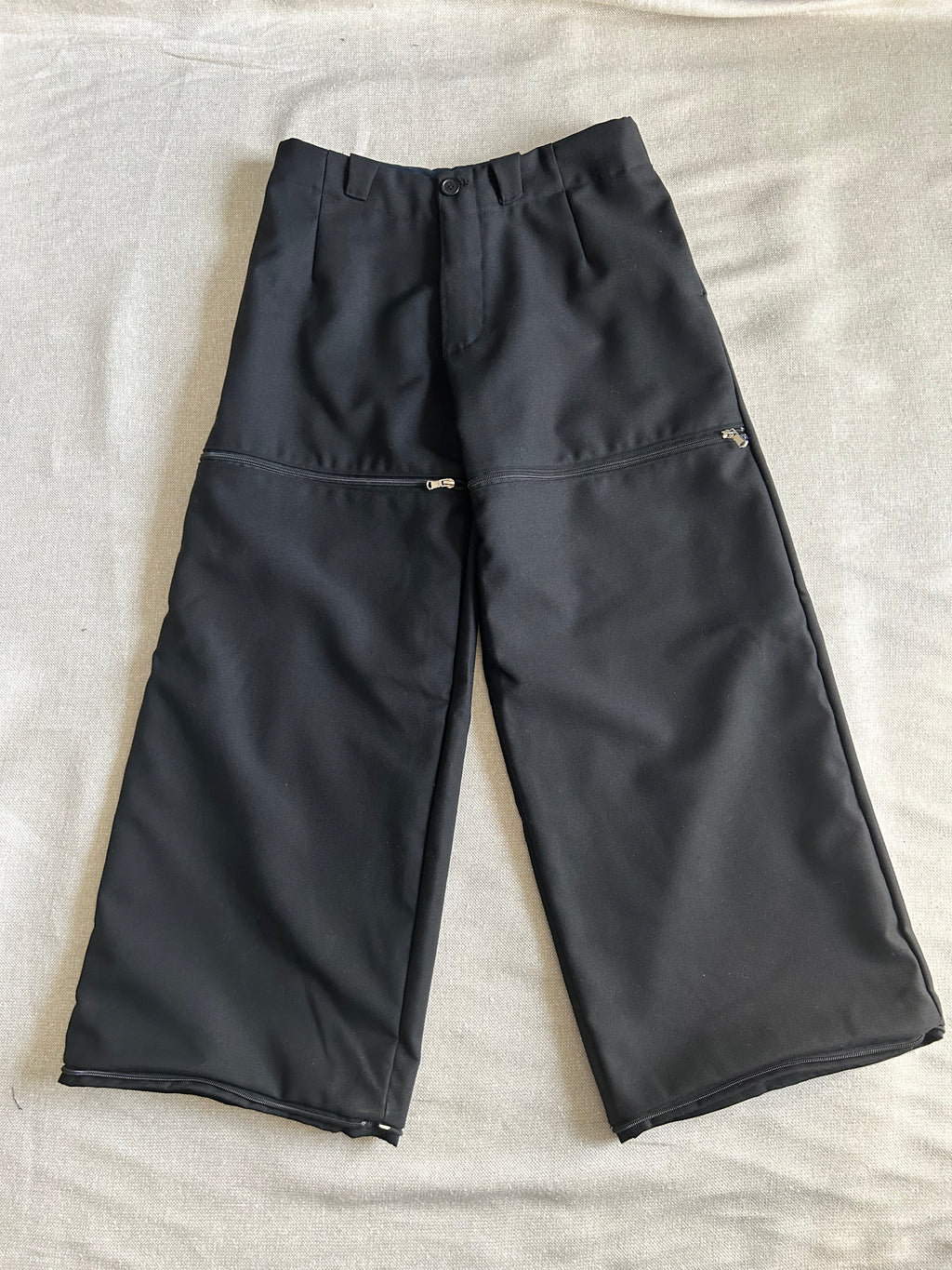 FW25 ZIPPER MILITARY GABARDINE PANTS