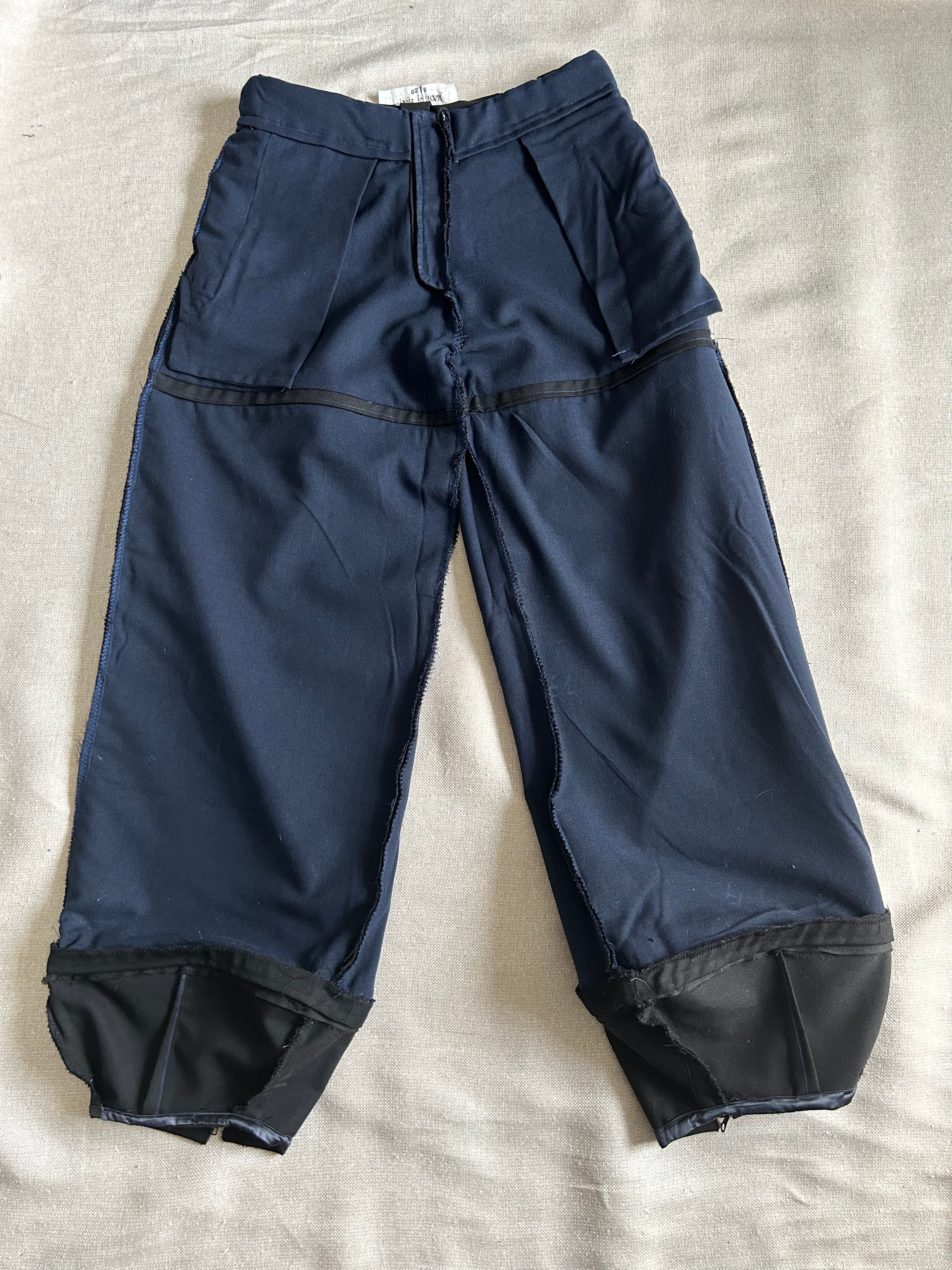 FW25 ZIPPER MILITARY GABARDINE PANTS