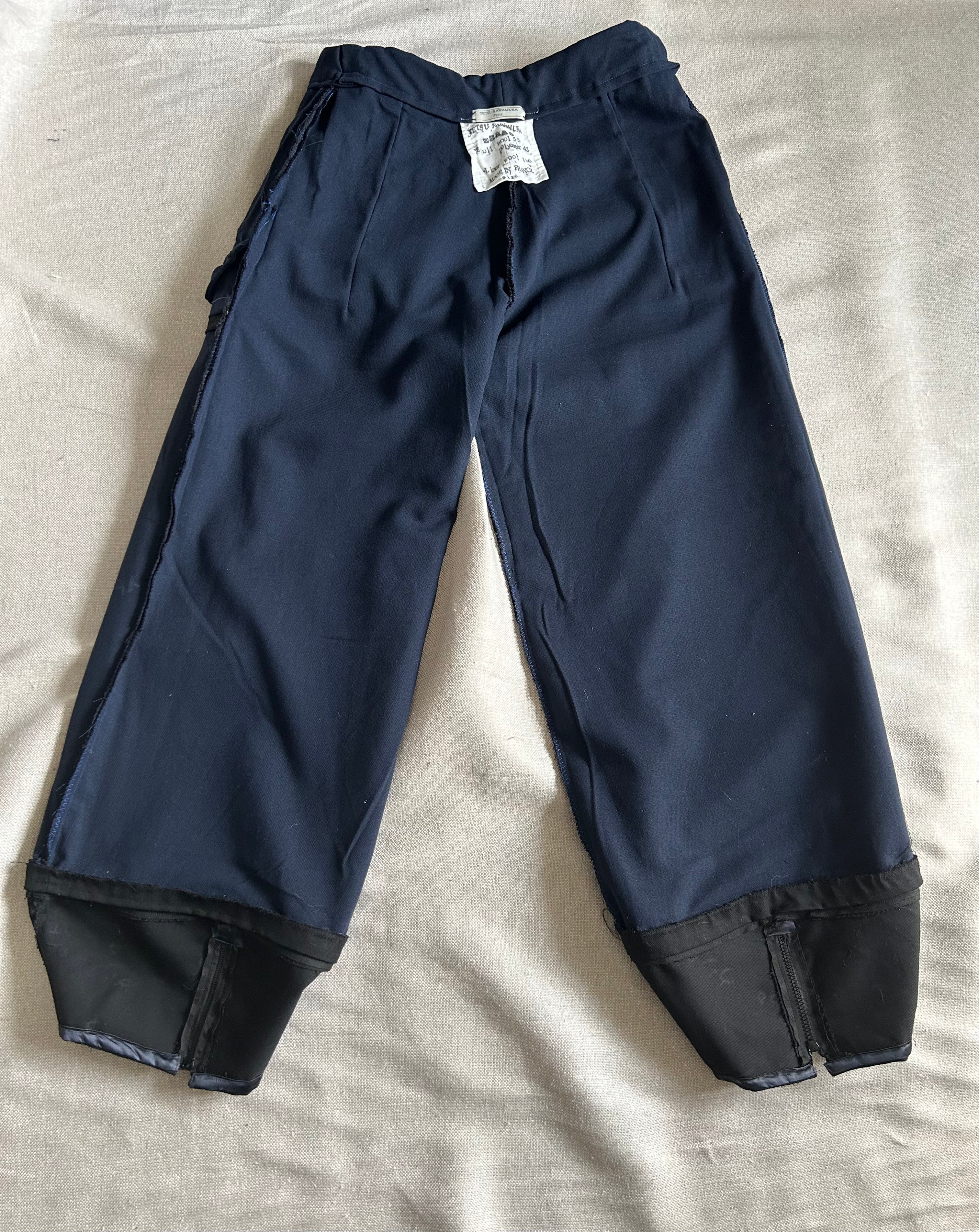 FW25 ZIPPER MILITARY GABARDINE PANTS