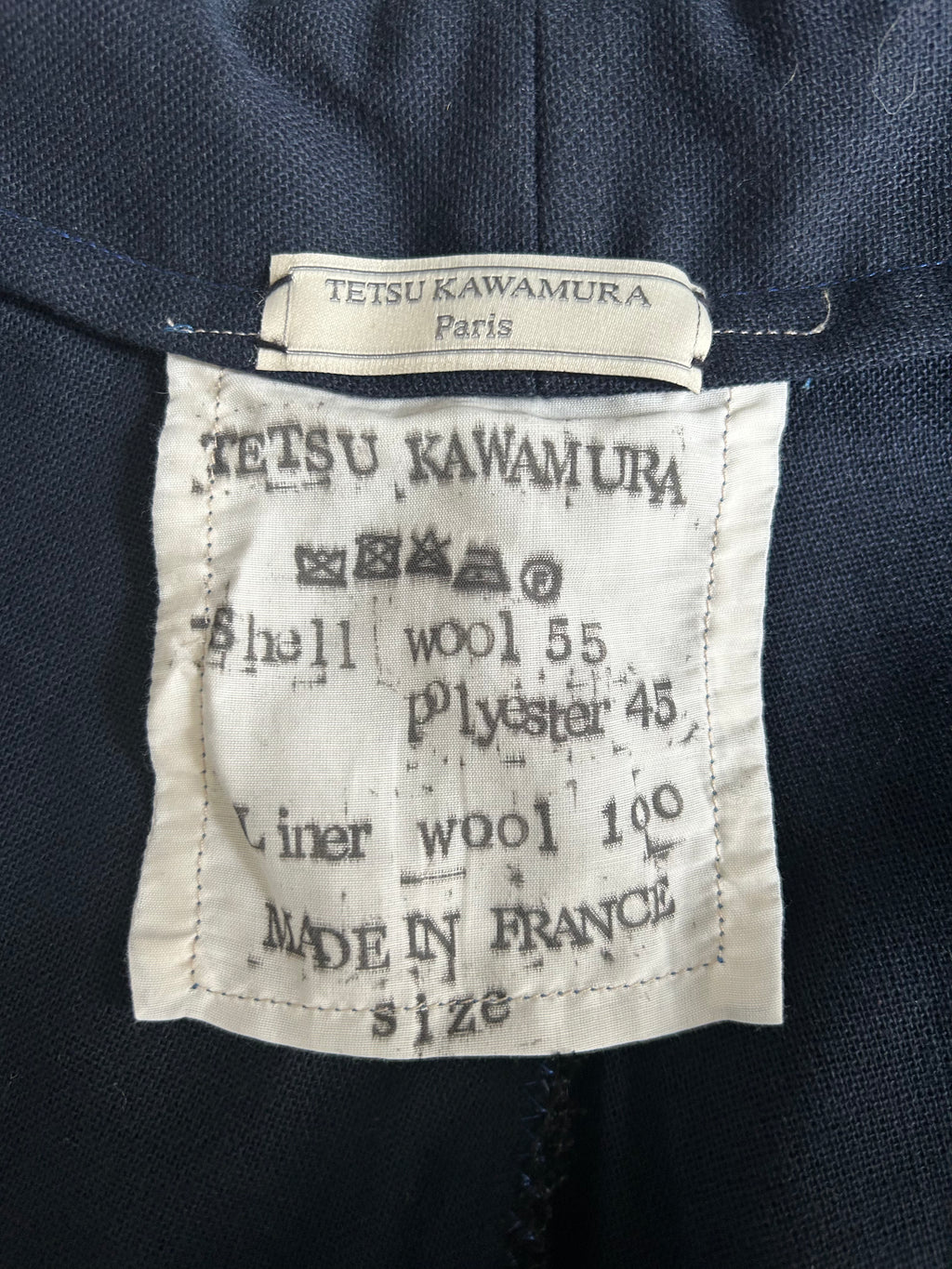 FW25 ZIPPER MILITARY GABARDINE PANTS