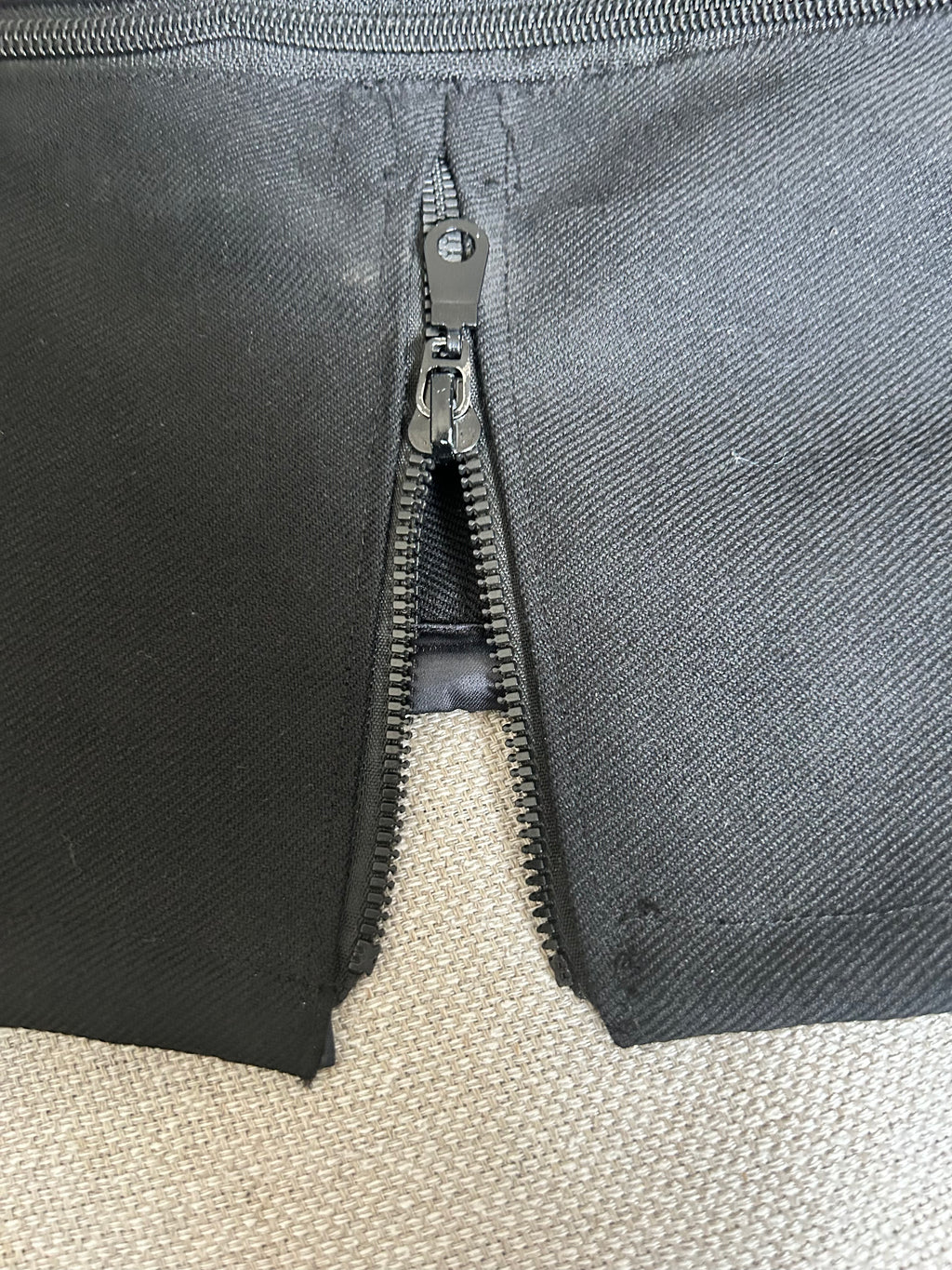 FW25 ZIPPER MILITARY GABARDINE PANTS