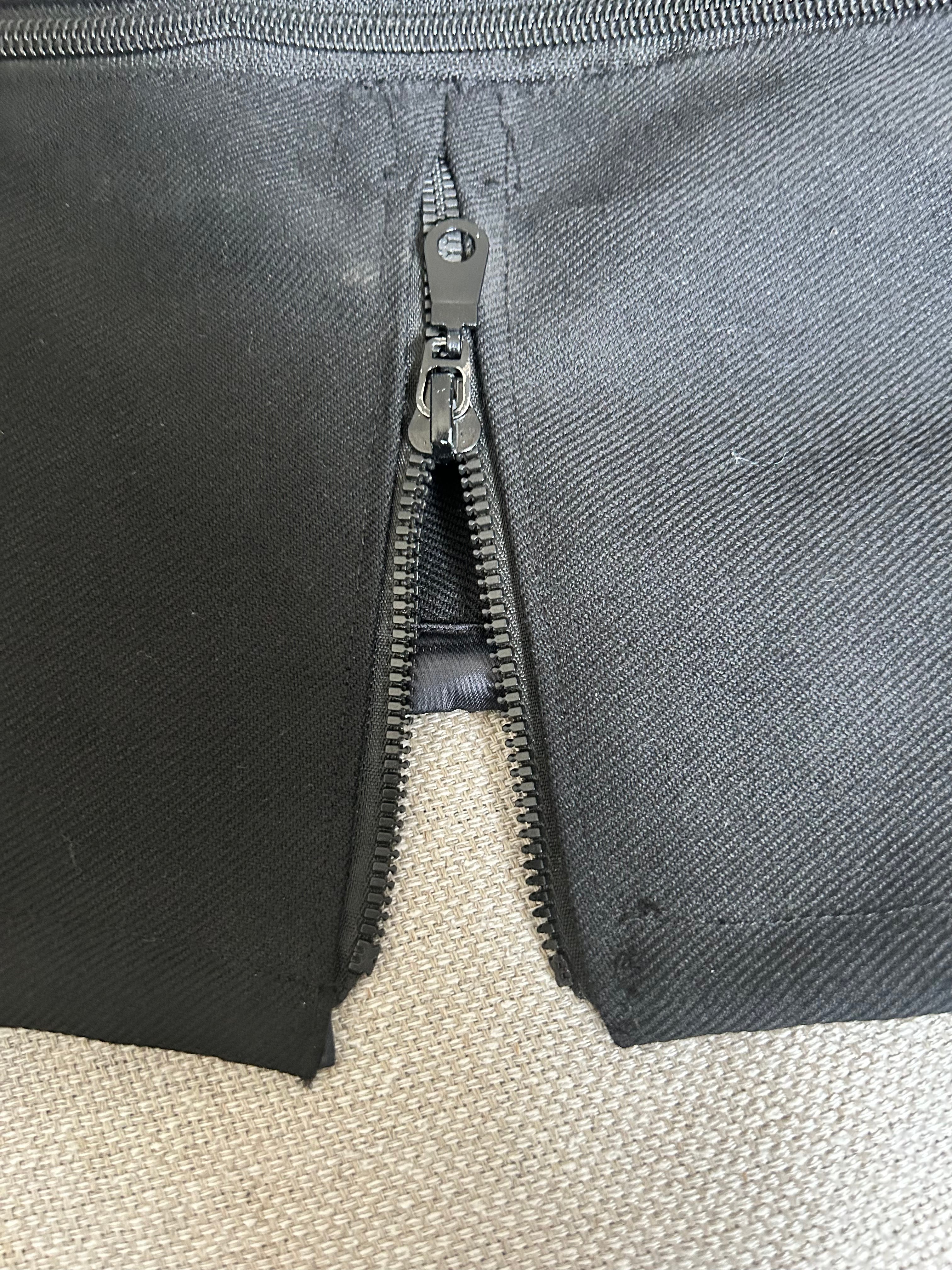 FW25 ZIPPER MILITARY GABARDINE PANTS
