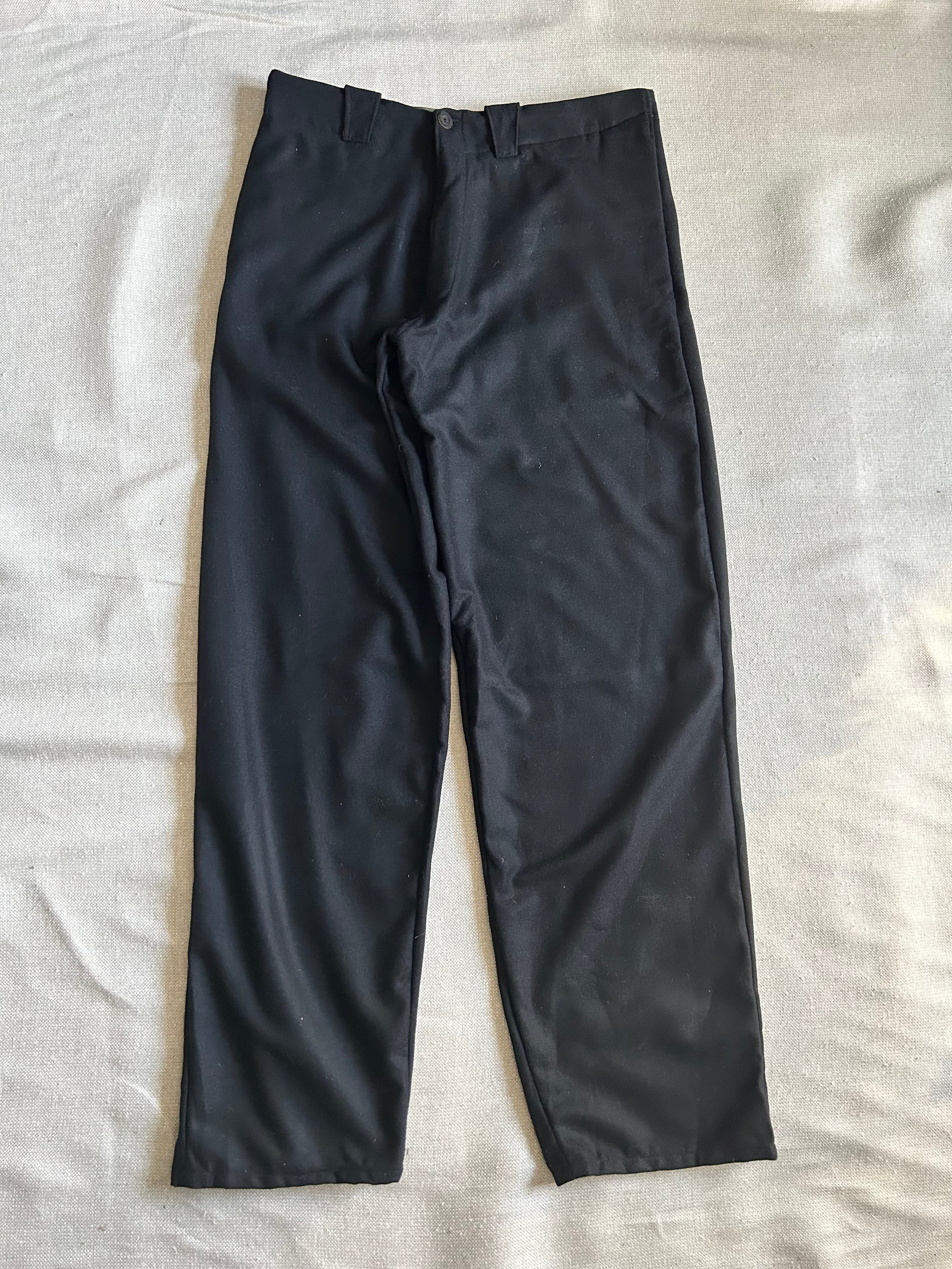 FW25 FLANNEL LONG TAPERED PANTS