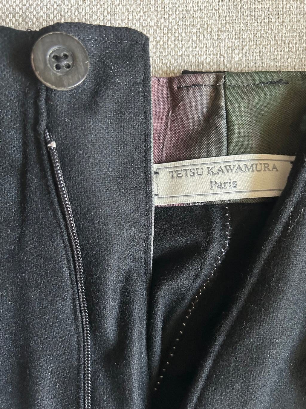 FW25 FLANNEL LONG TAPERED PANTS