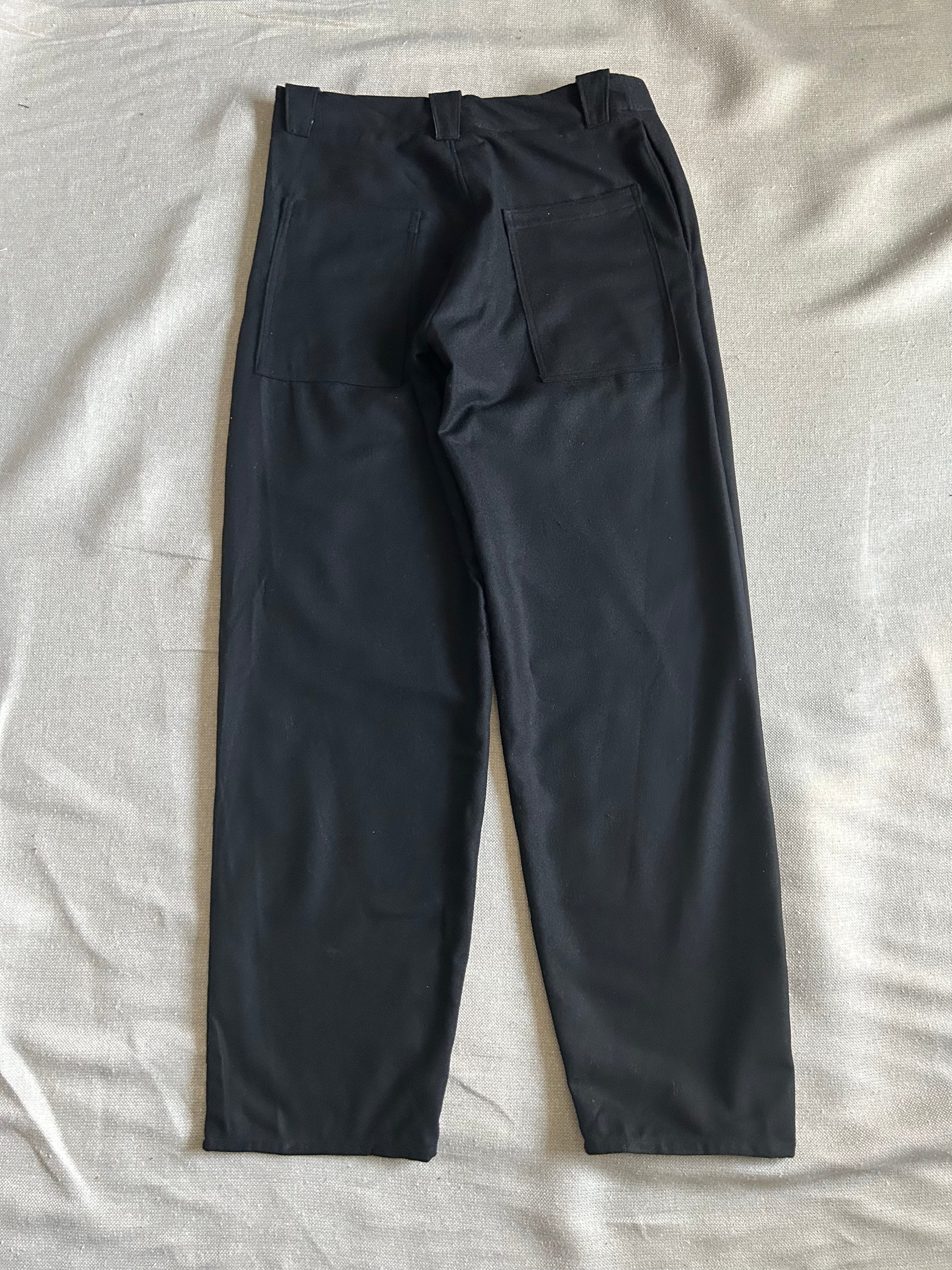 FW25 FLANNEL LONG TAPERED PANTS