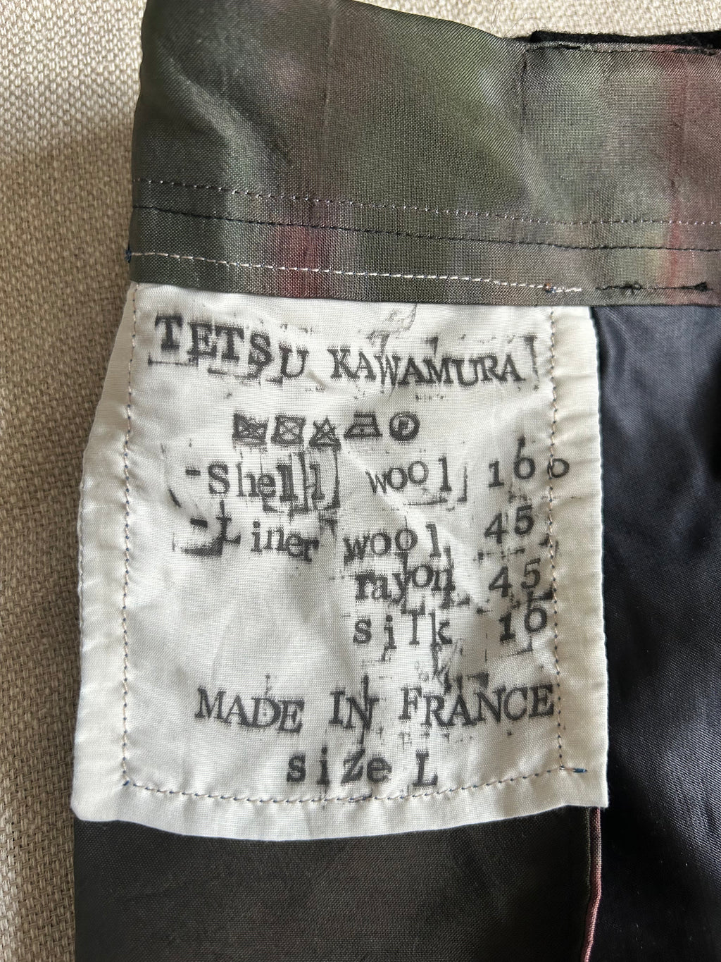 FW25 FLANNEL LONG TAPERED PANTS