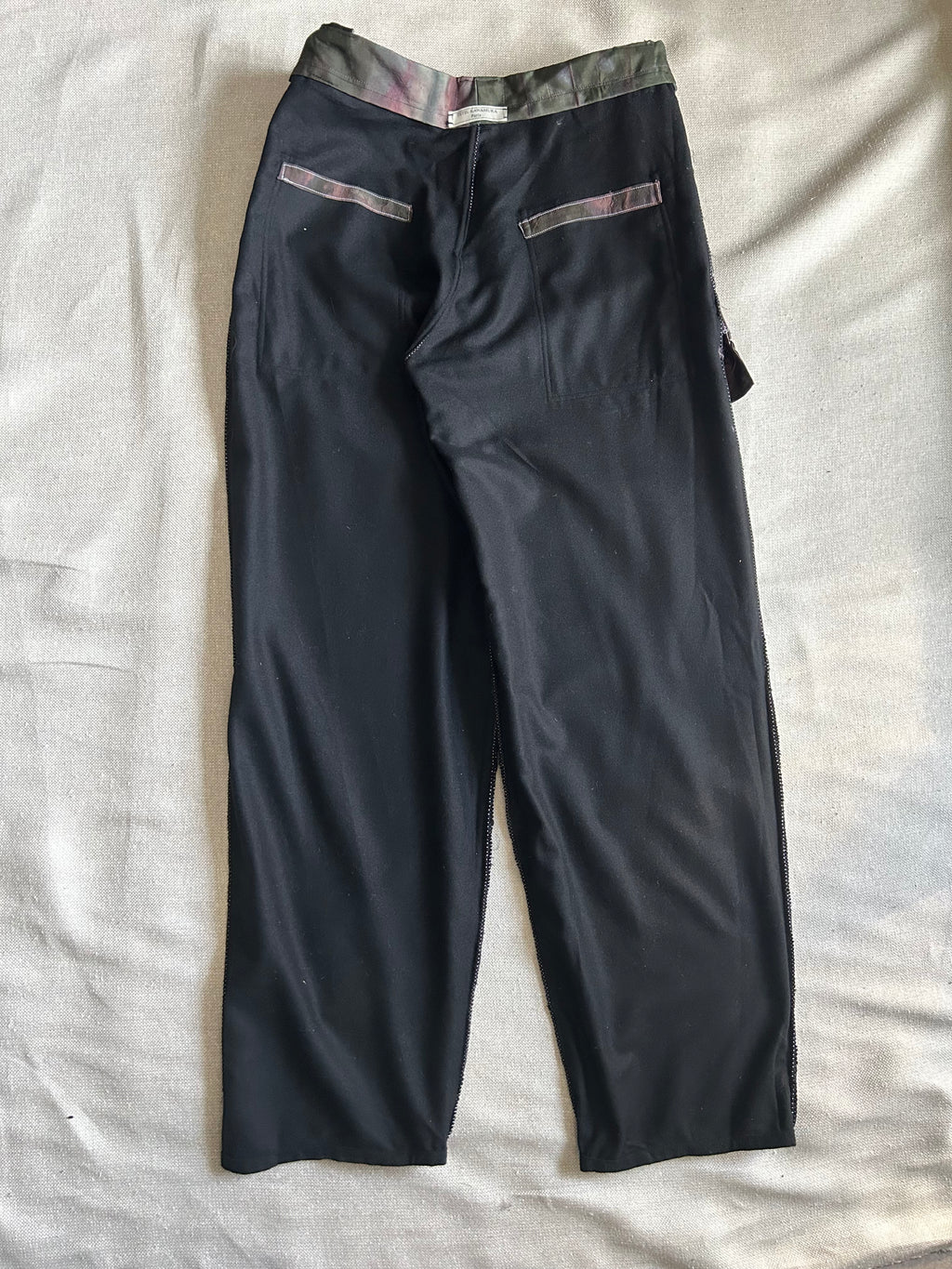FW25 FLANNEL LONG TAPERED PANTS