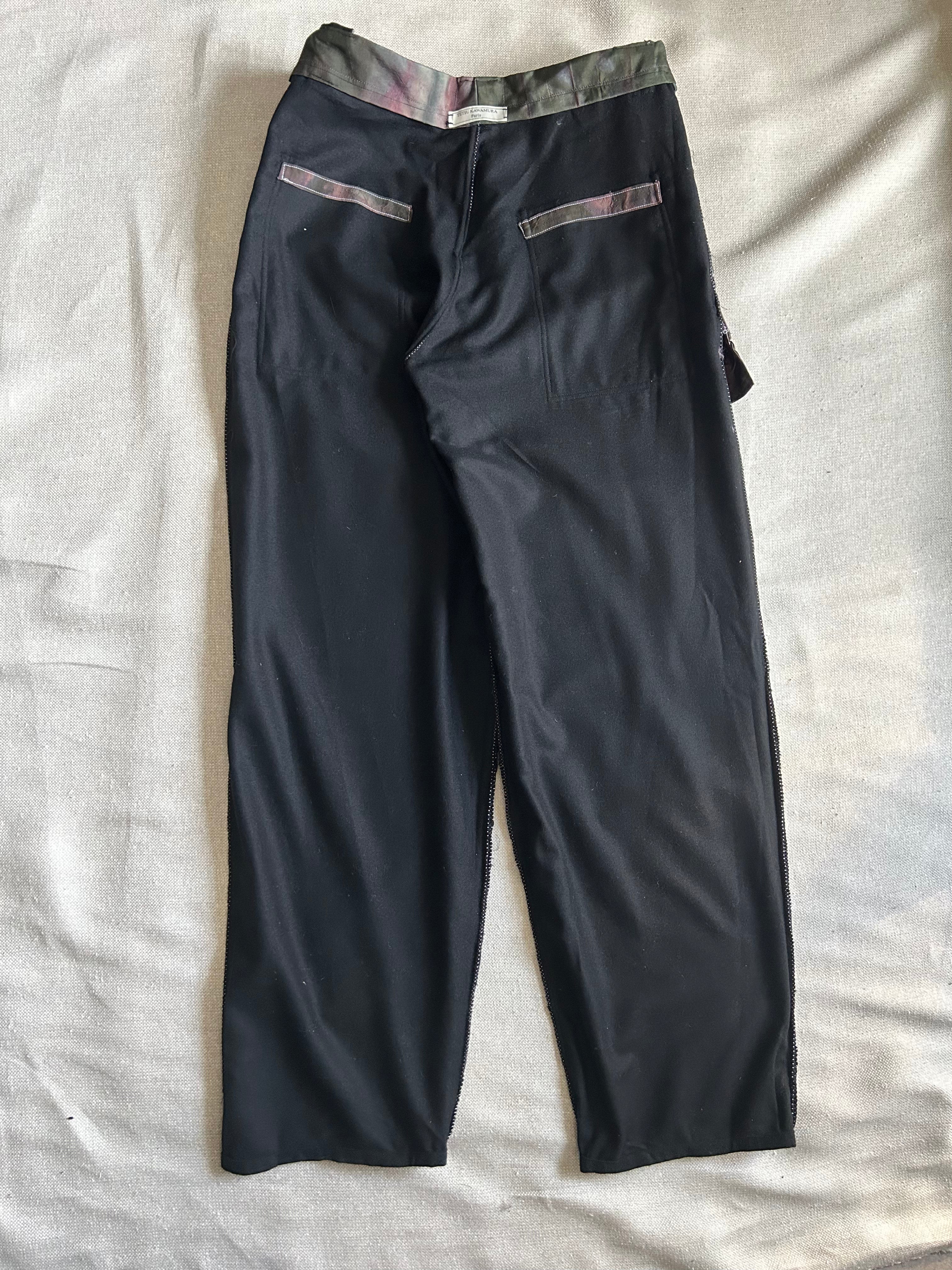 FW25 FLANNEL LONG TAPERED PANTS