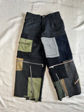 FW25 PATCHWORK ZIPPER PANTS