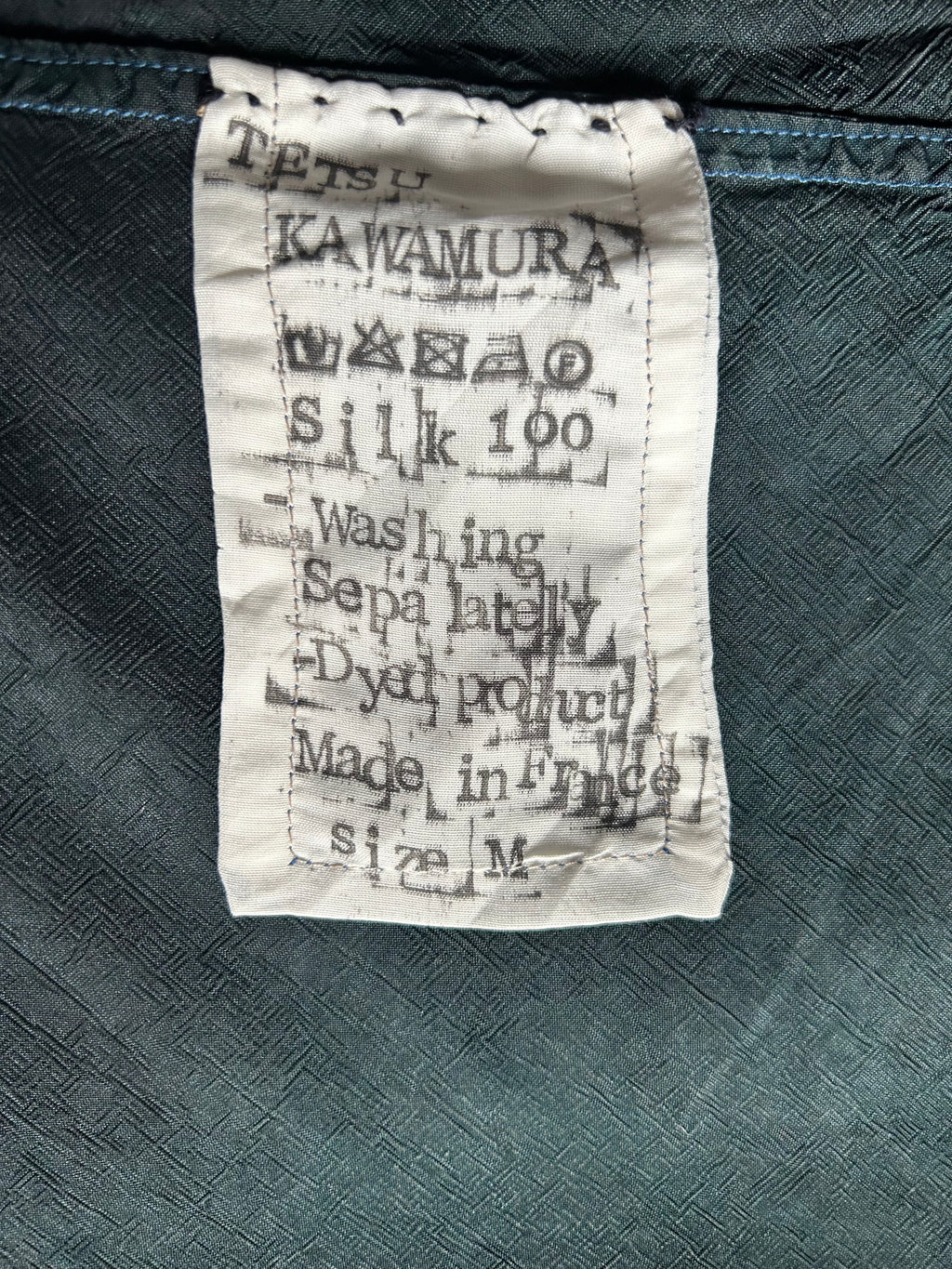 FW25 OVERDYE JAPANESE SILK CHEMISE