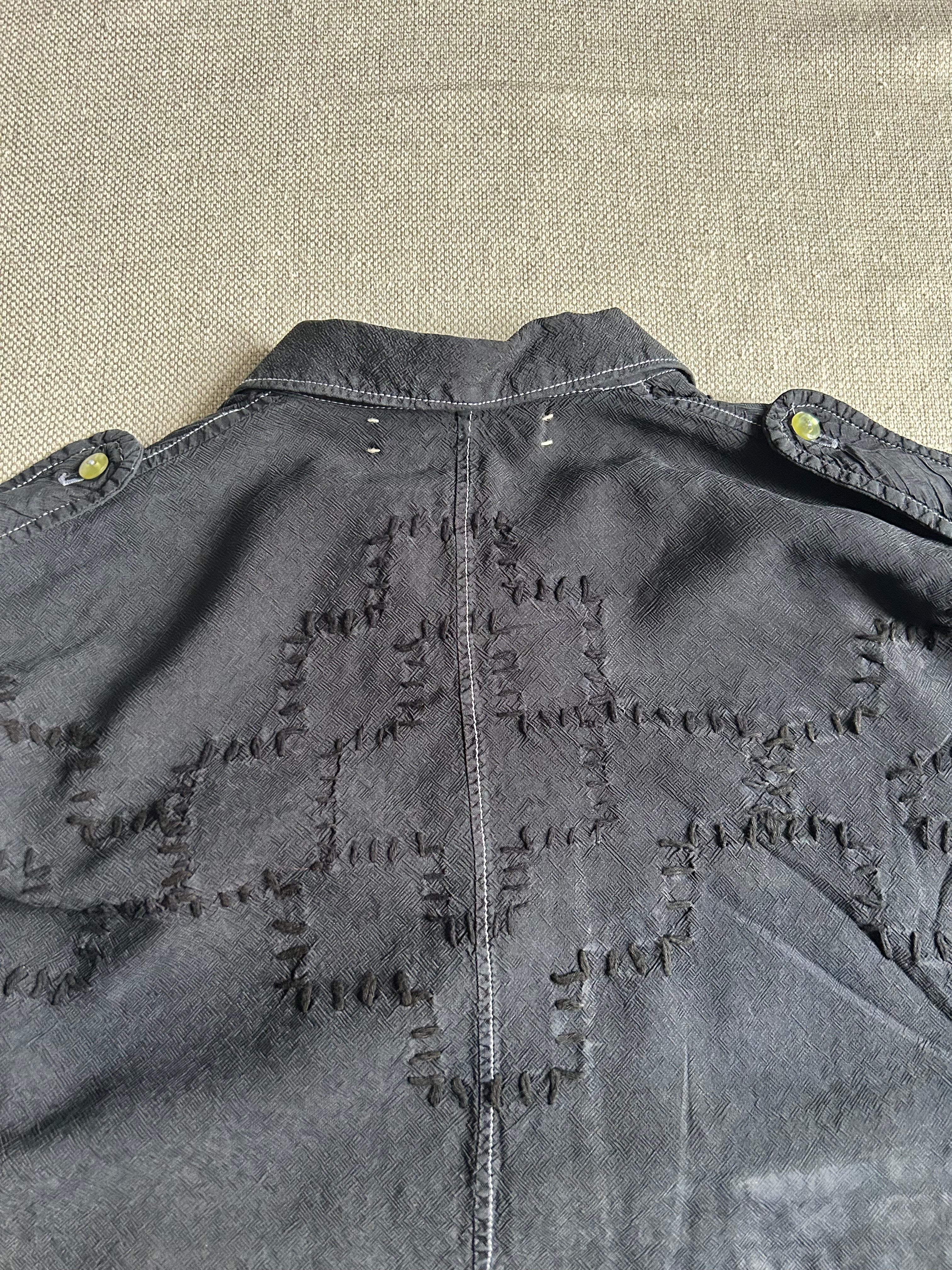 FW25 MILITALY JAPANESE SILK CHEMISE