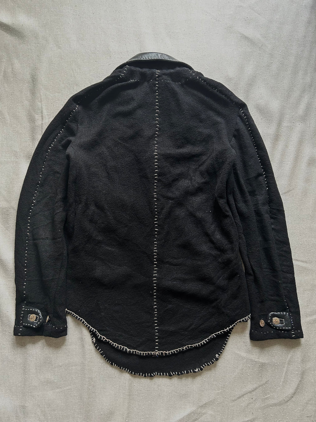 FW25  HALF-LACE MOHAIR PULL-OVER