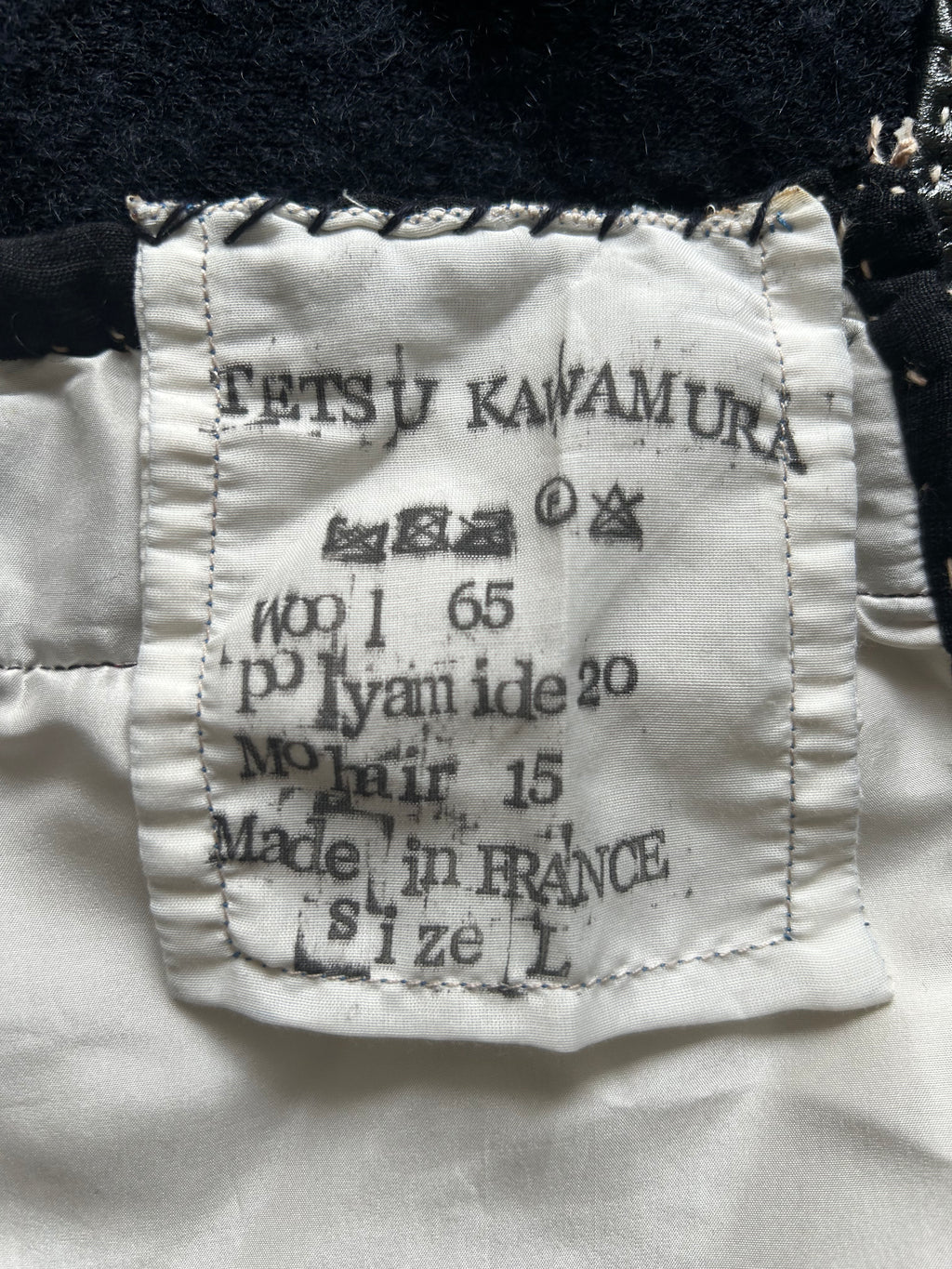 FW25  HALF-LACE MOHAIR PULL-OVER
