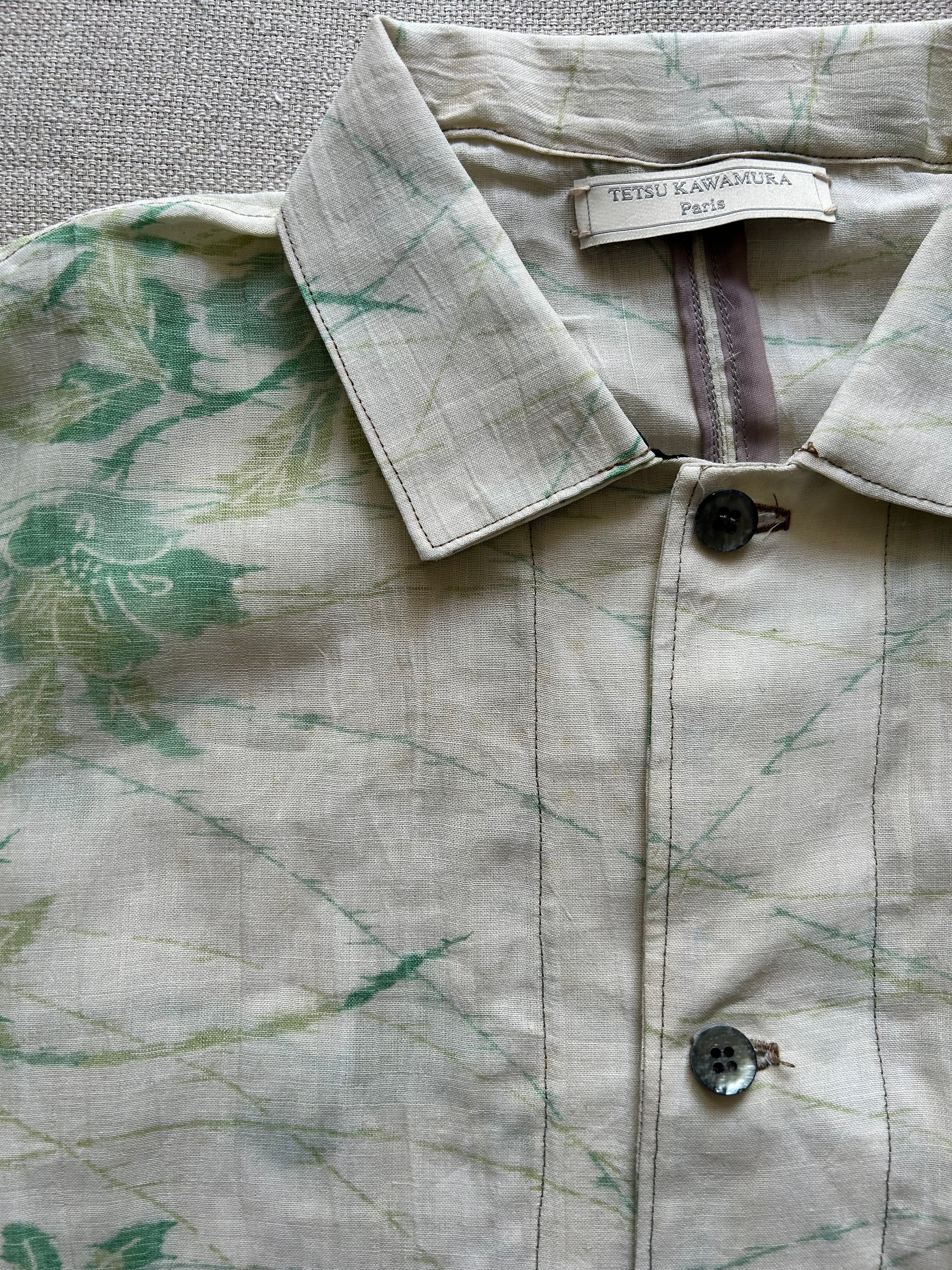 SS25 JAPANESE LINEN OKINAWA HALFSLEEVE SHIRT