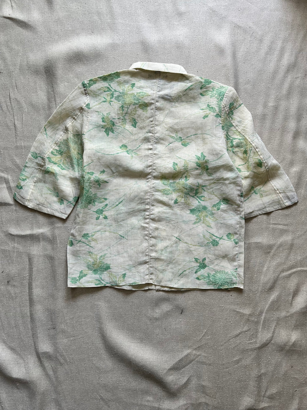 SS25 JAPANESE LINEN OKINAWA HALFSLEEVE SHIRT