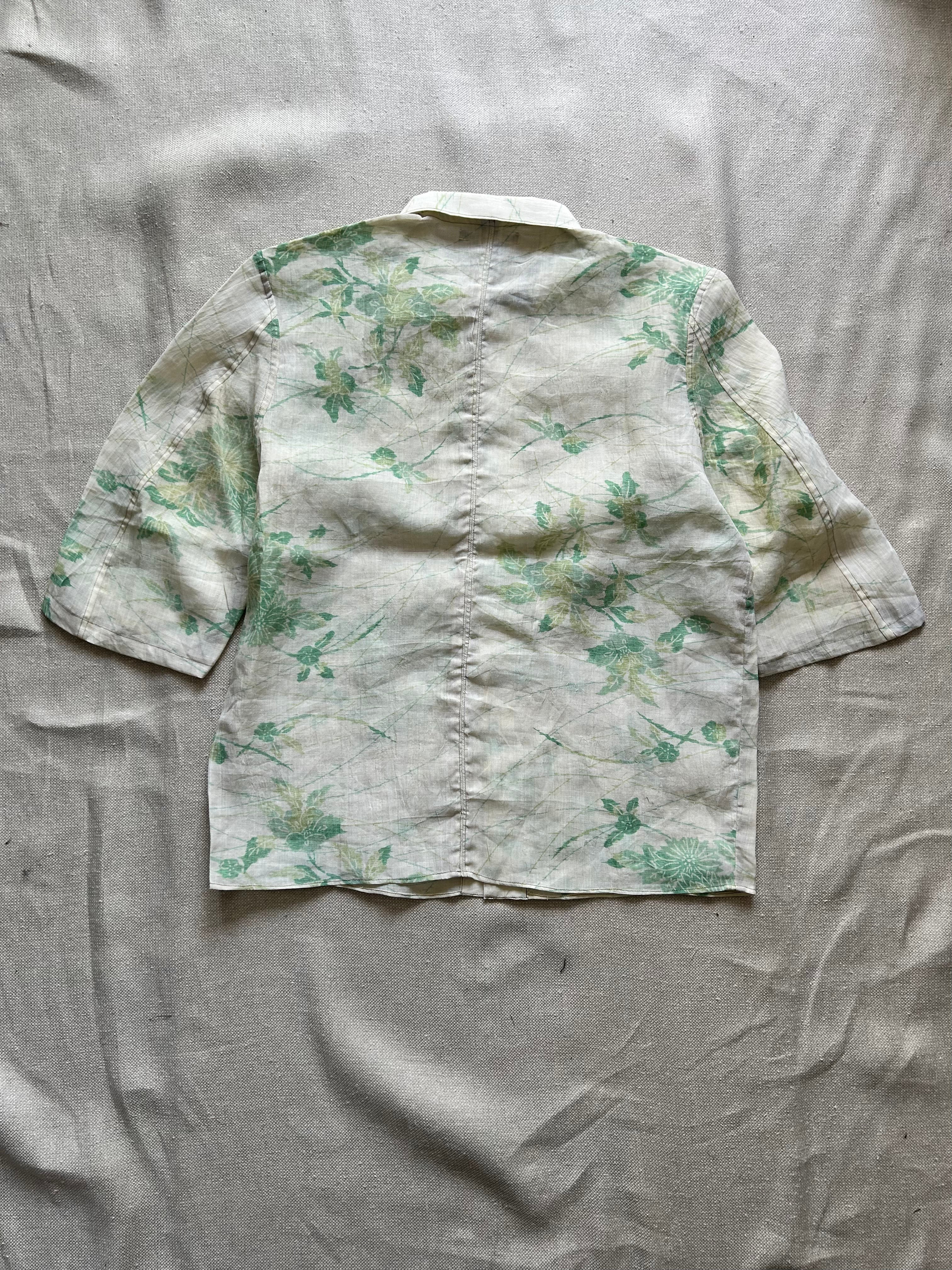SS25 JAPANESE LINEN OKINAWA HALFSLEEVE SHIRT