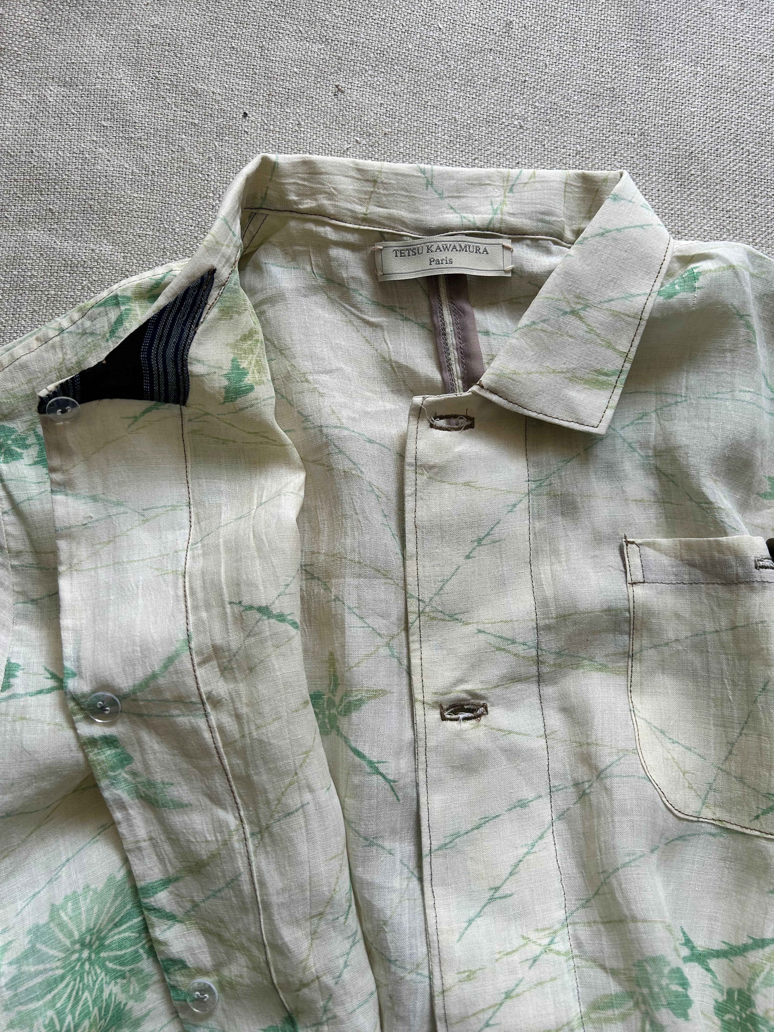 SS25 JAPANESE LINEN OKINAWA HALFSLEEVE SHIRT