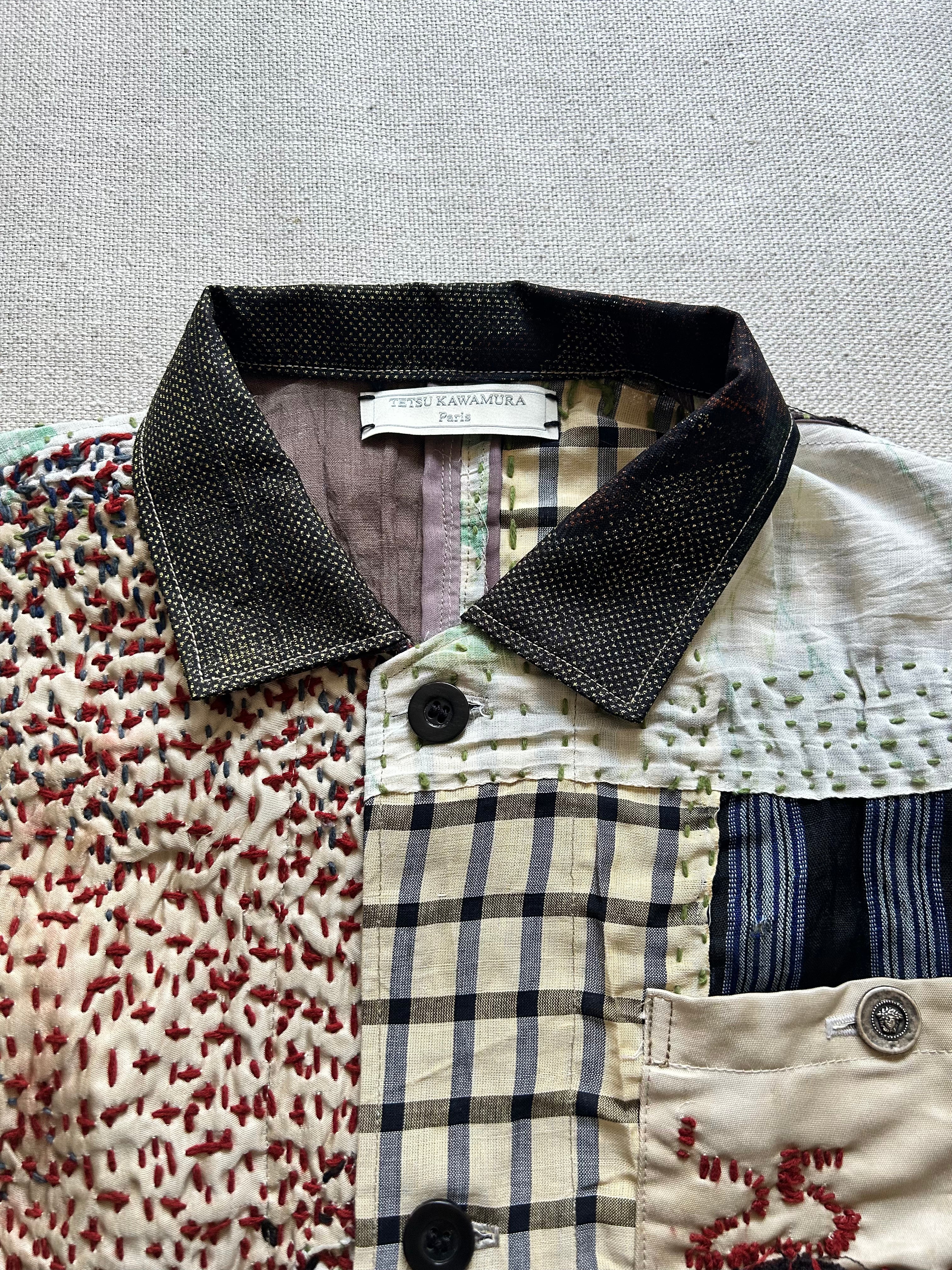 SS25-26 PATCHWORK HALF SLEEVE SHIRT