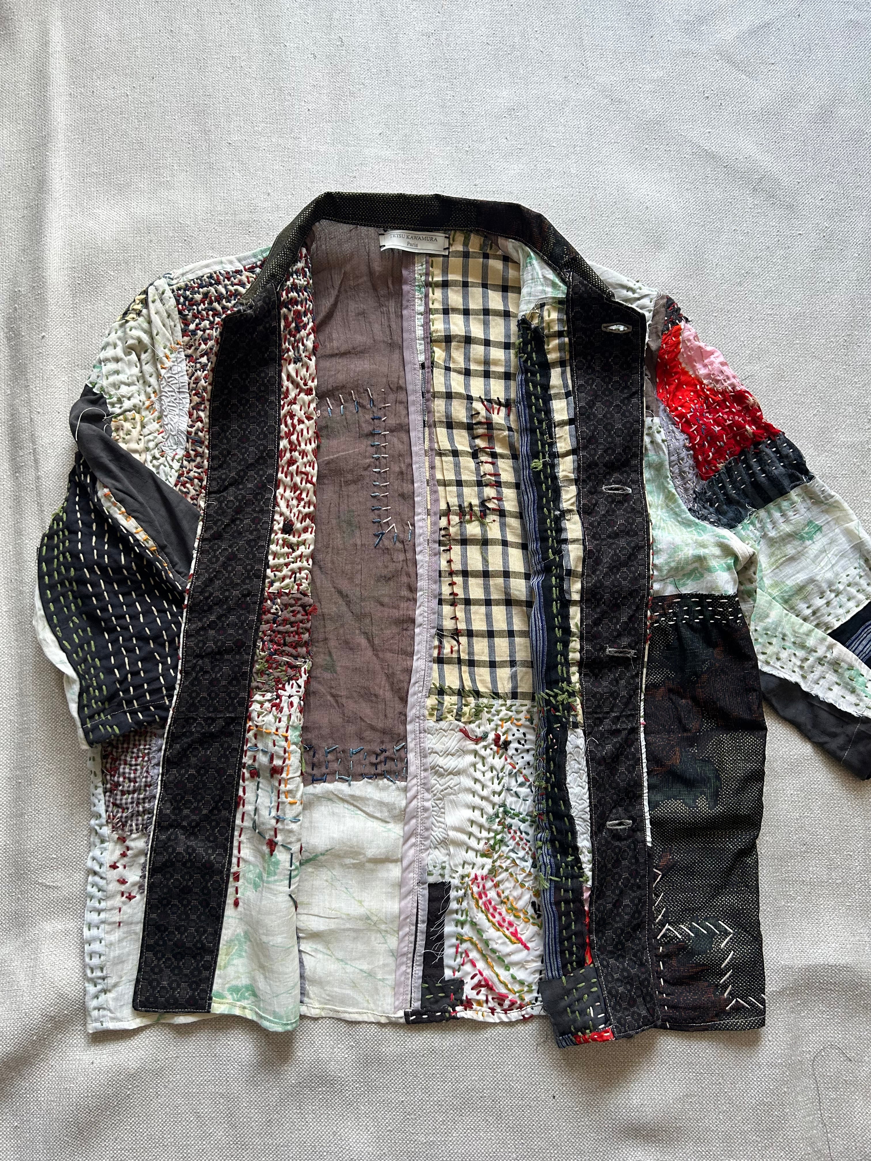 SS25-26 PATCHWORK HALF SLEEVE SHIRT