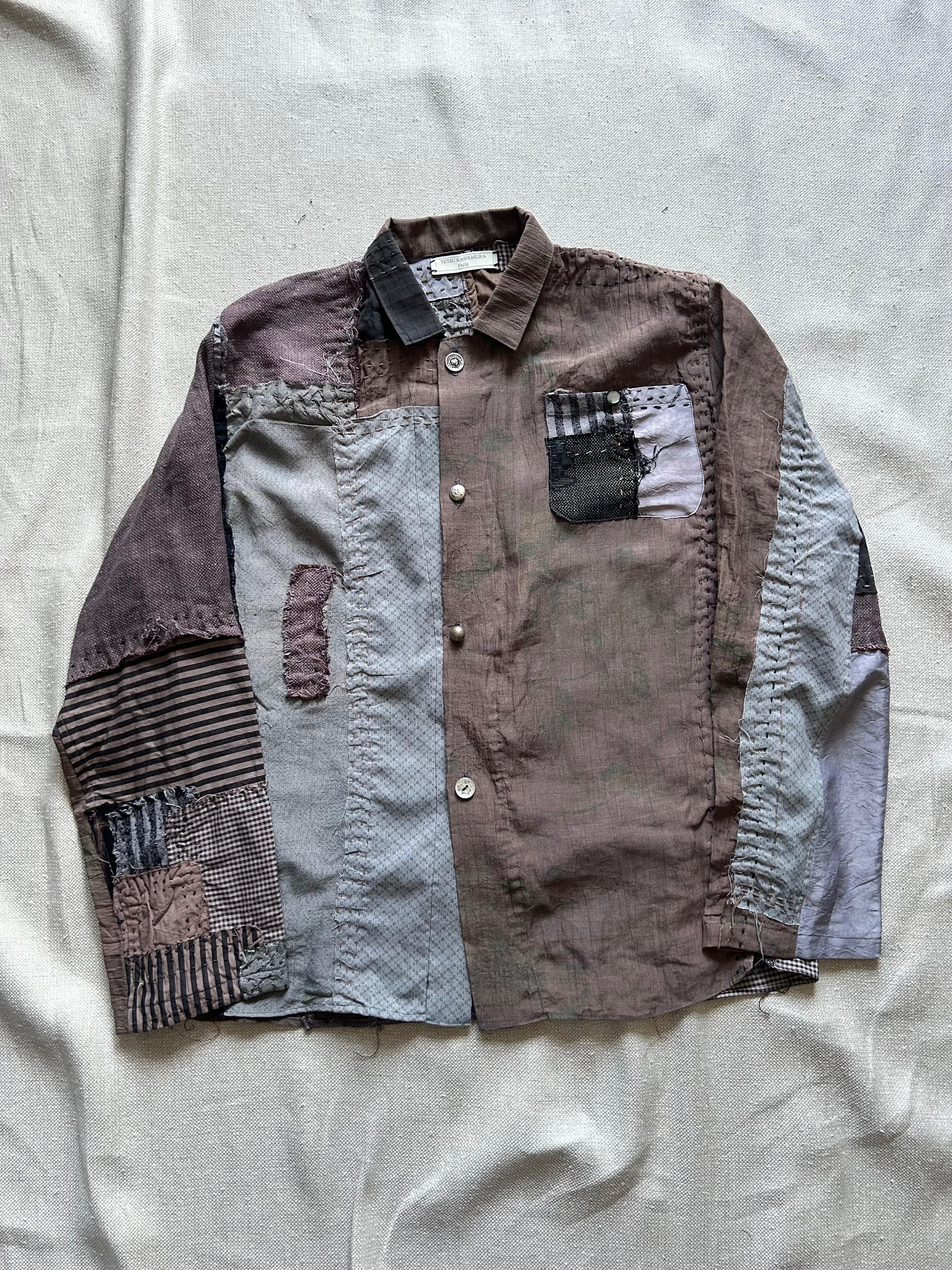 SS25-26 PATCHWORK SHIRT