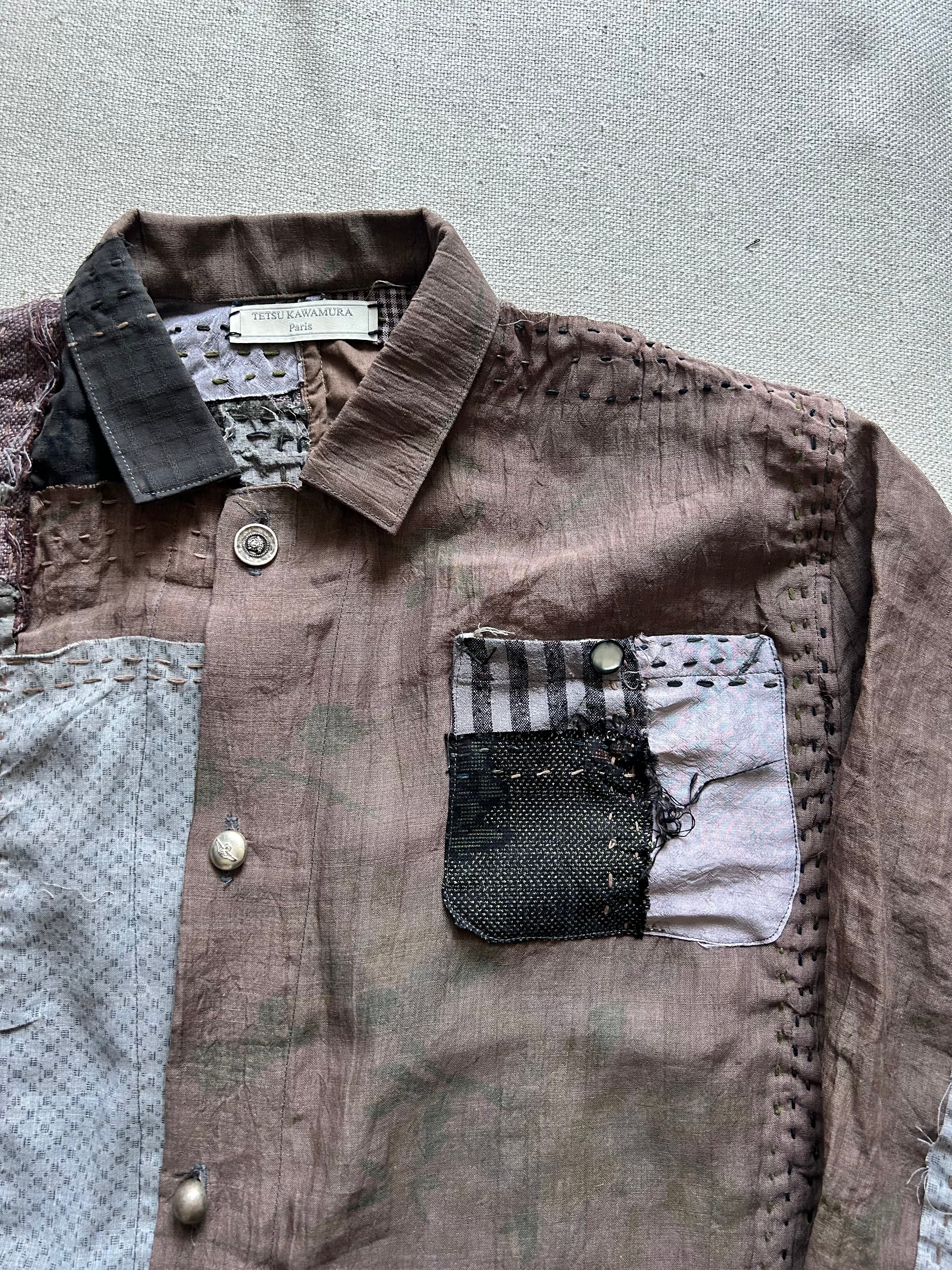 SS25-26 PATCHWORK SHIRT