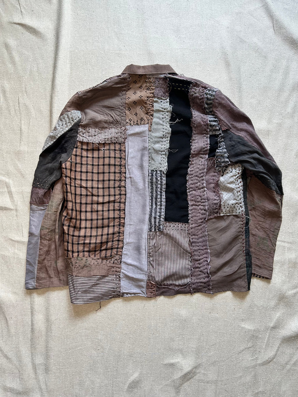 SS25-26 PATCHWORK SHIRT