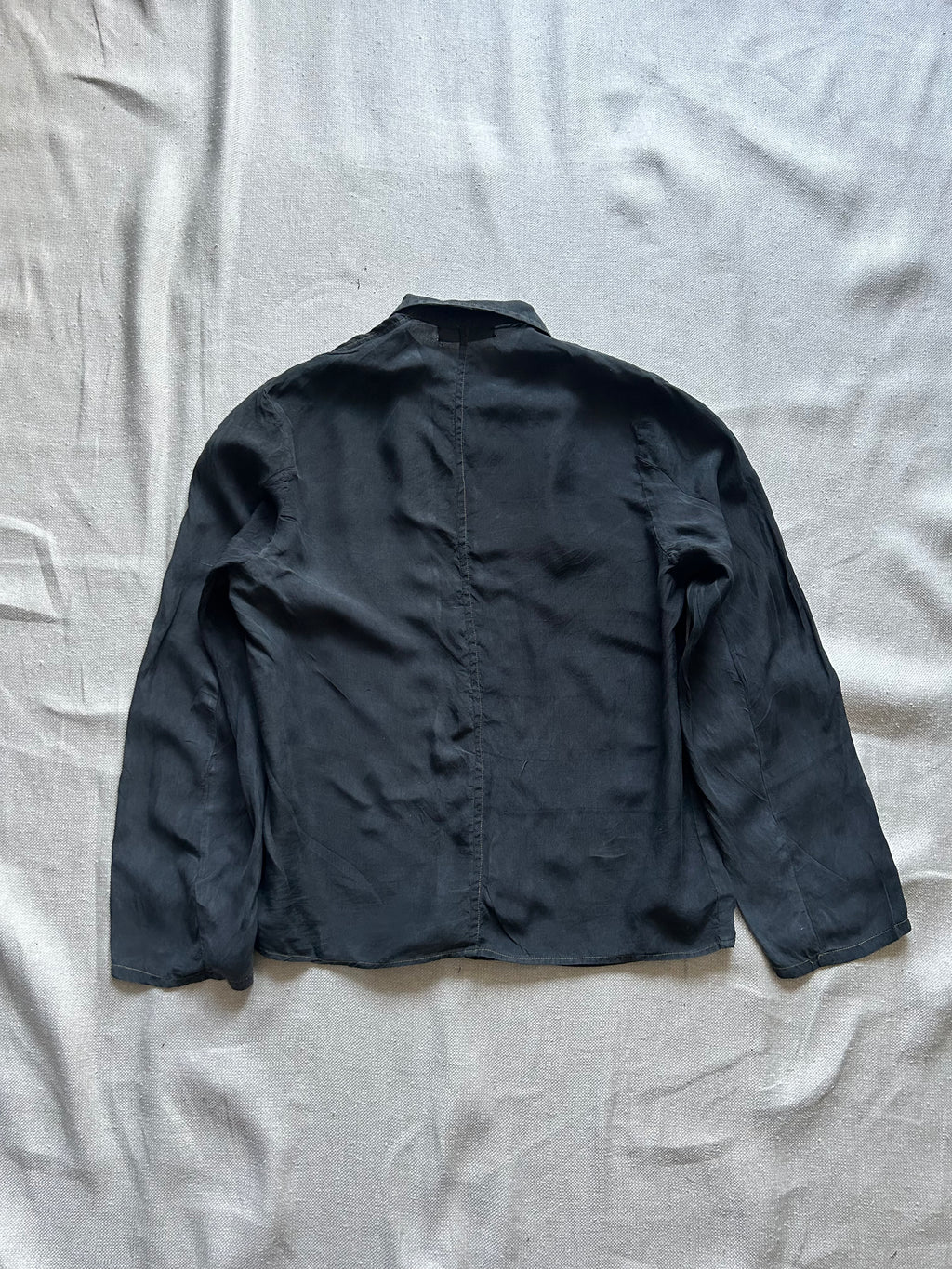 FW25 JAPANESE SILK PAJAMA BOX SHIRT