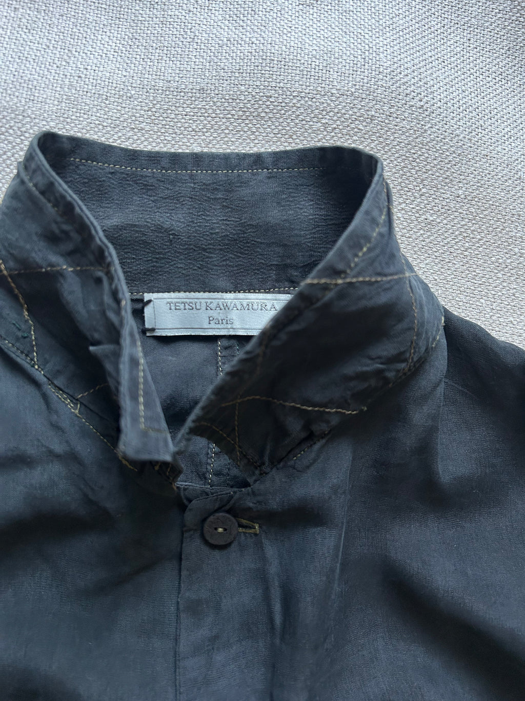 FW25 JAPANESE SILK PAJAMA BOX SHIRT