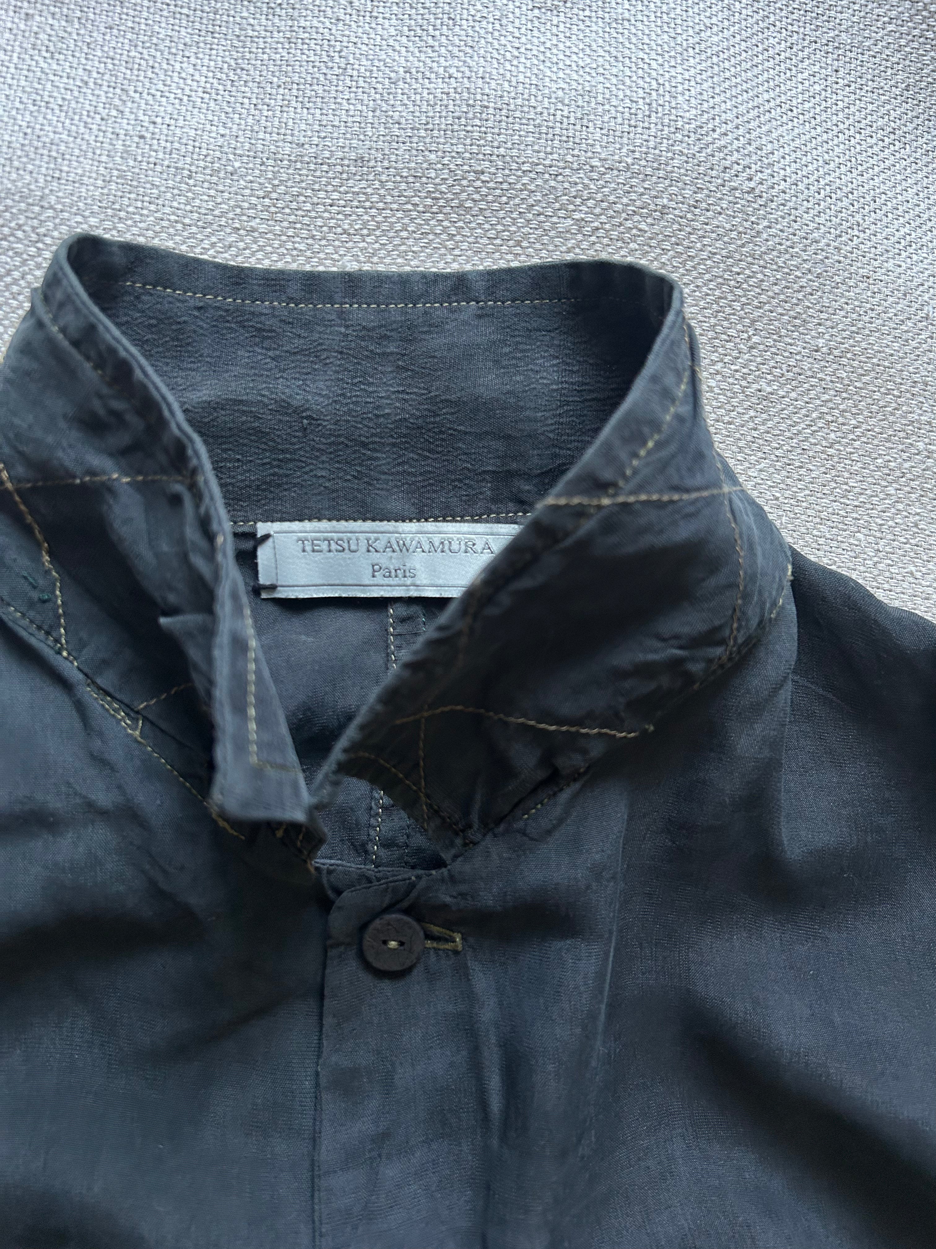 FW25 JAPANESE SILK PAJAMA BOX SHIRT