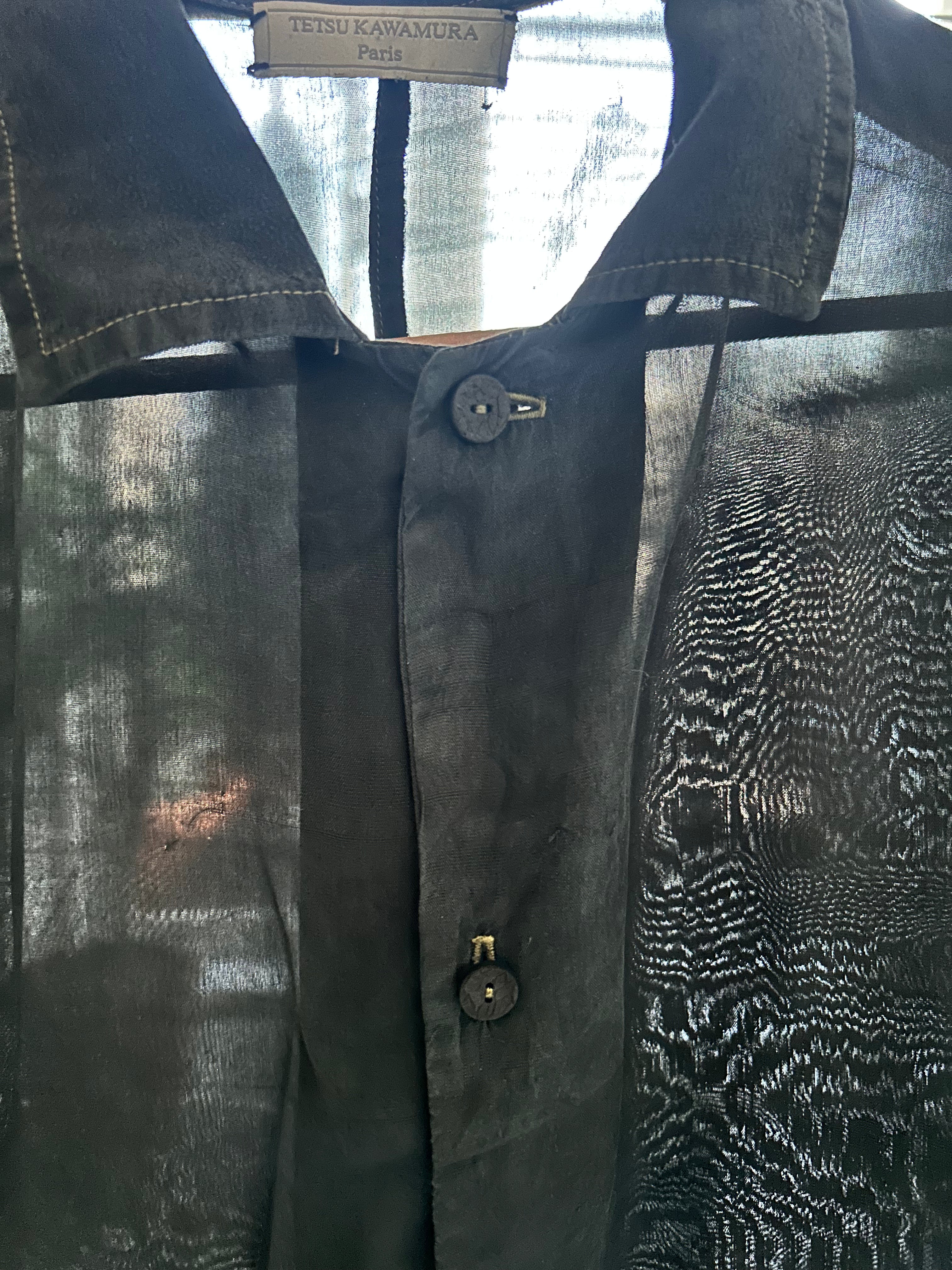 FW25 JAPANESE SILK PAJAMA BOX SHIRT