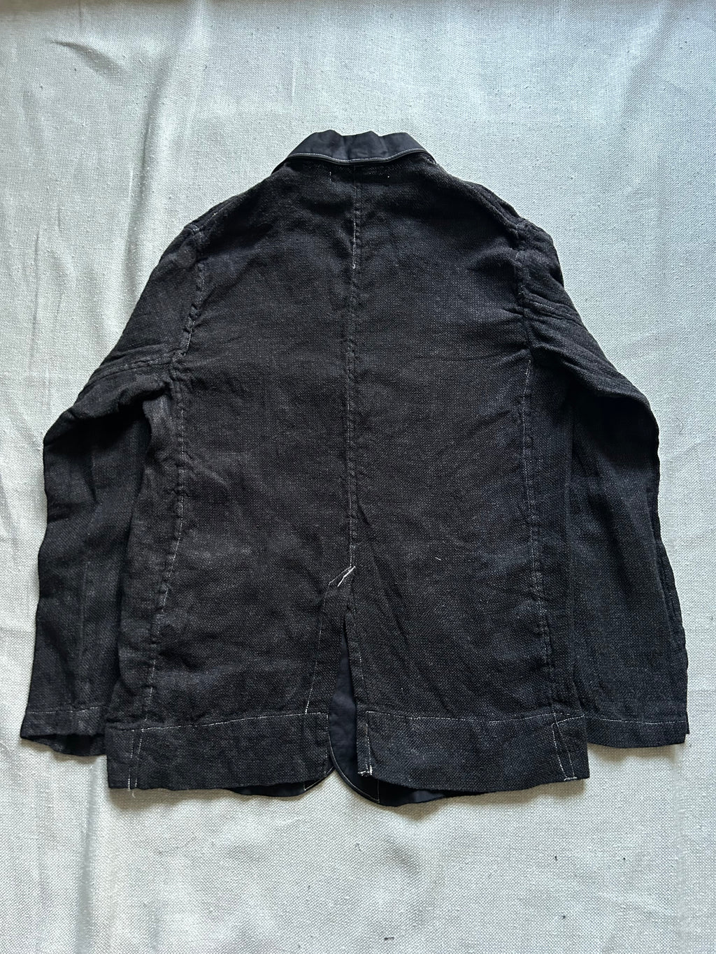 SS25-26 DYED LINEN-SILK VEST
