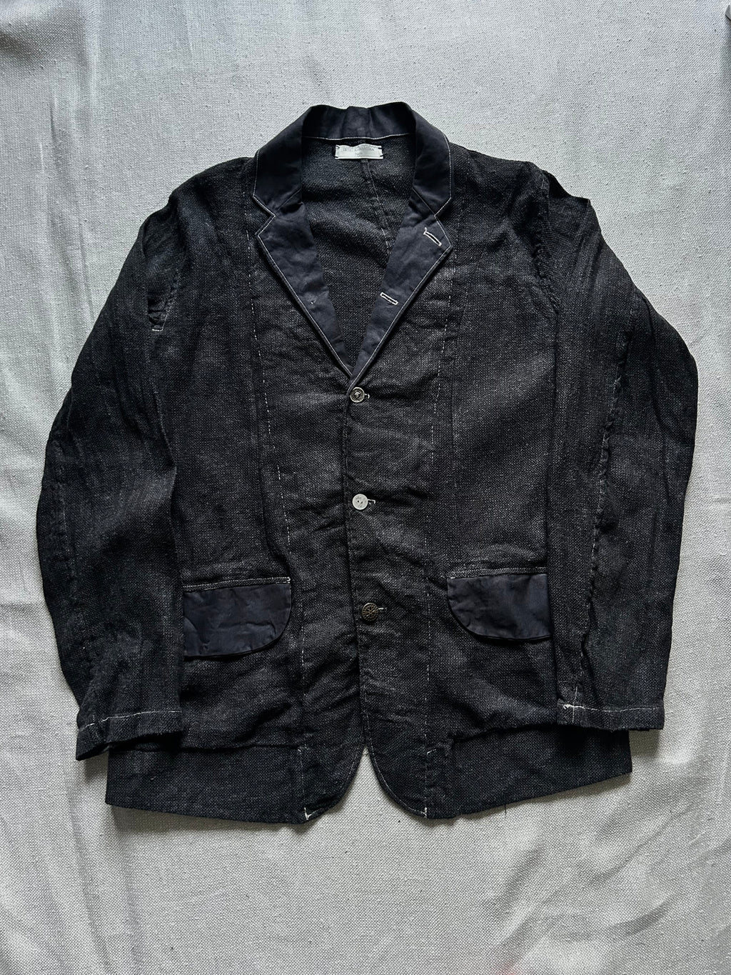 SS25-26 DYED SILK LINEN VEST